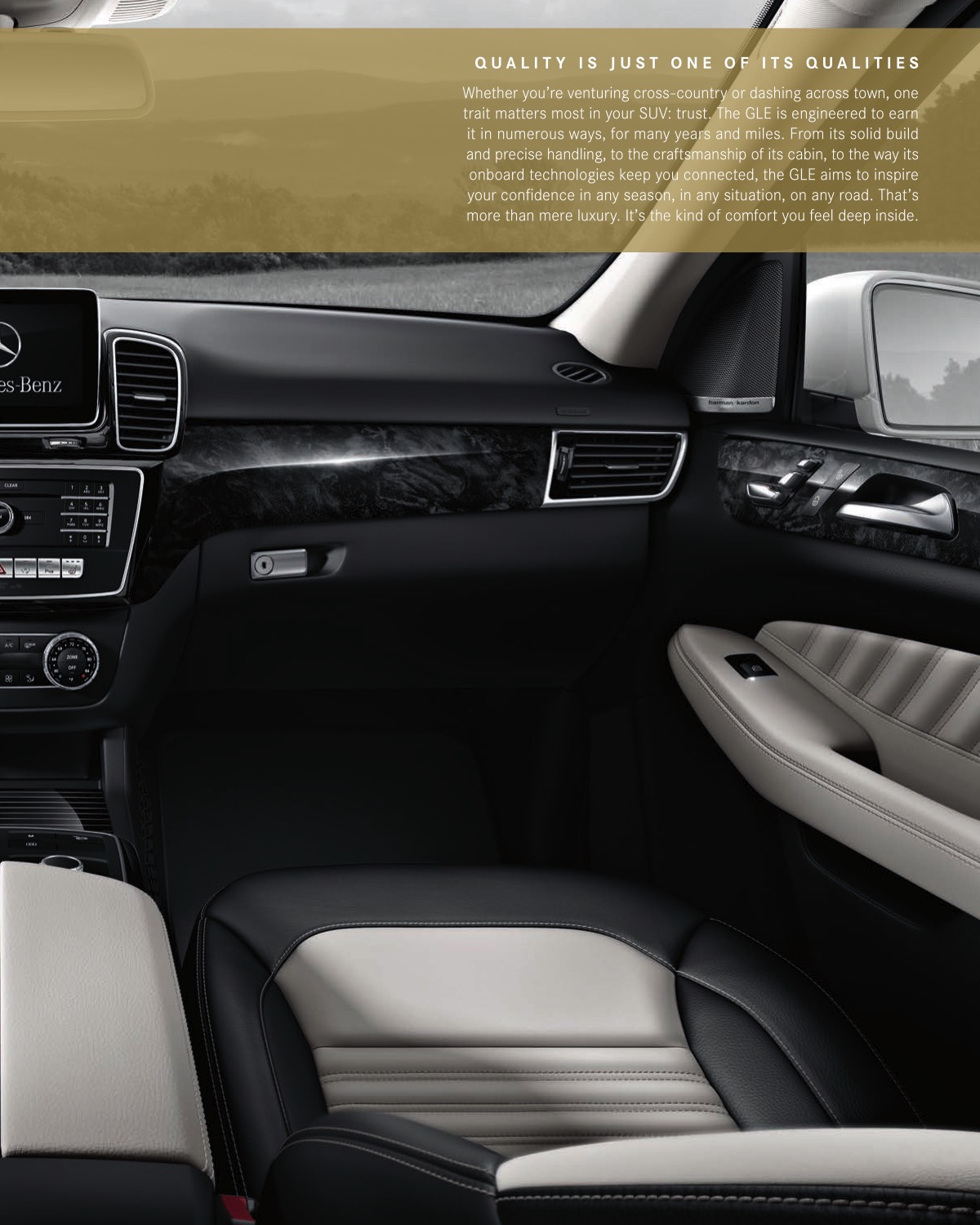 2016 Mercedes-Benz GLE-Class Brochure Page 1